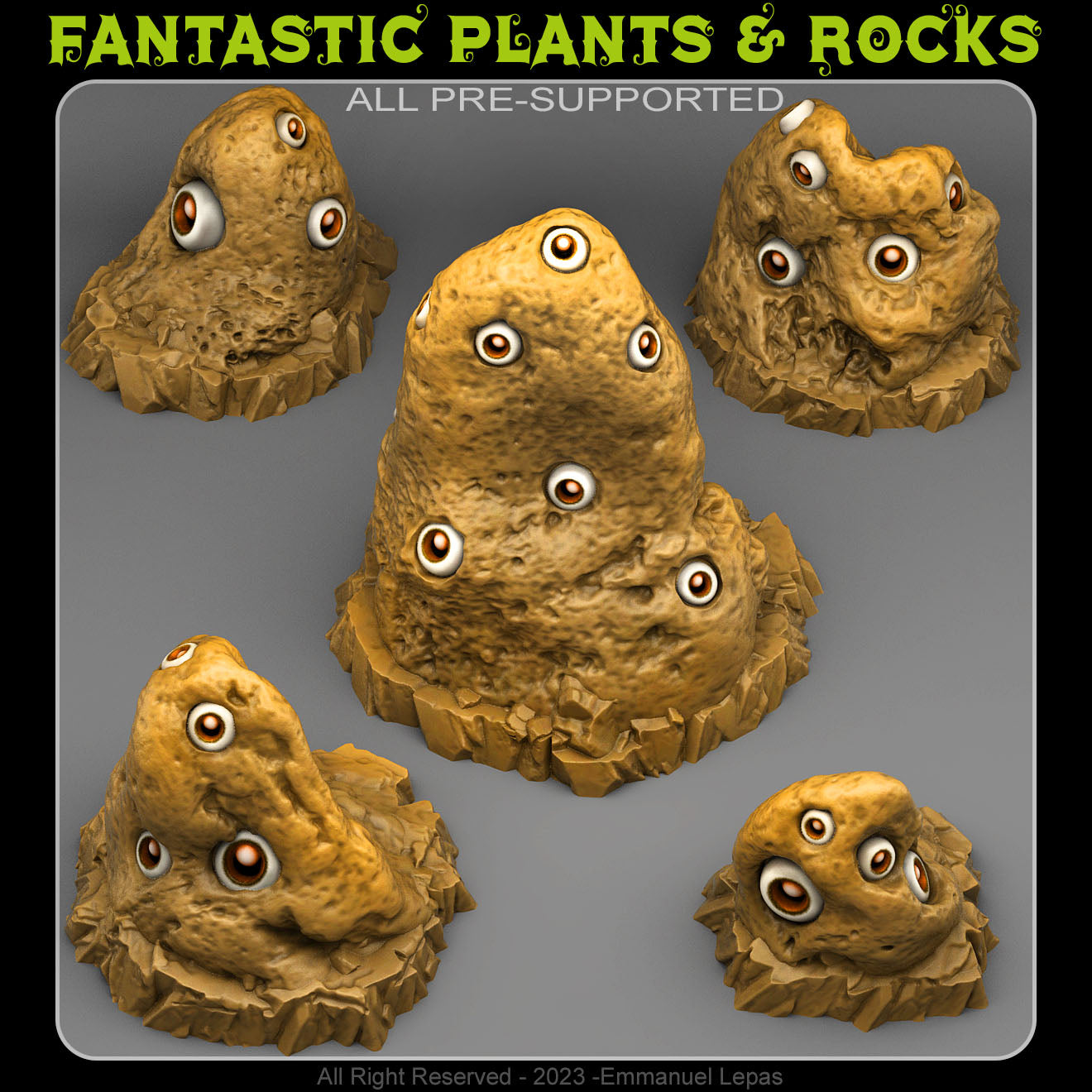 CURIOUS EYES STONES