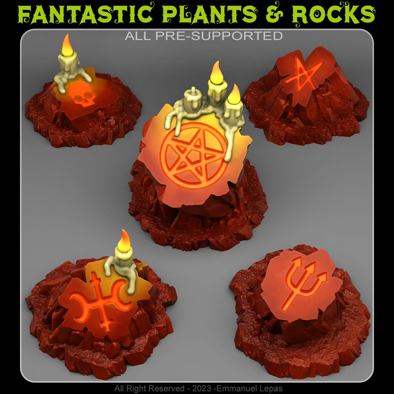 OCCULT SACRIFICE STONES