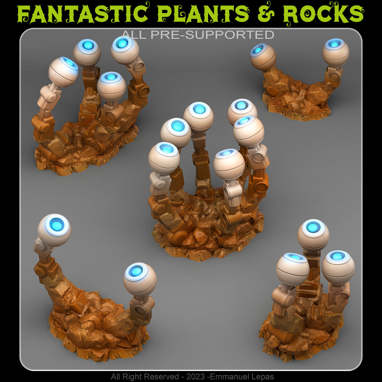 ROBOTIC EYES PLANTS