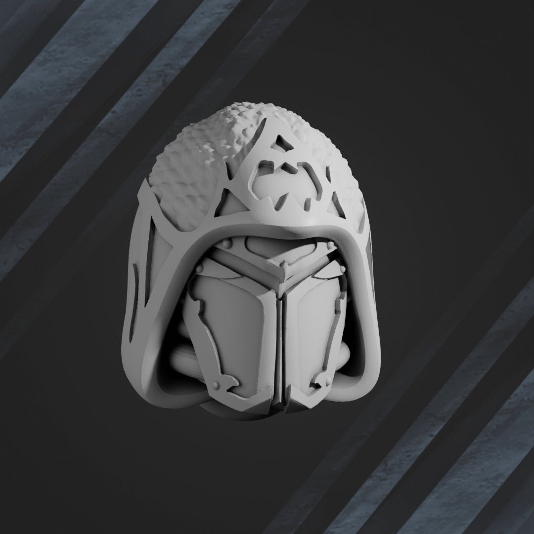 Alpha and Omega Heads  - Set of 5