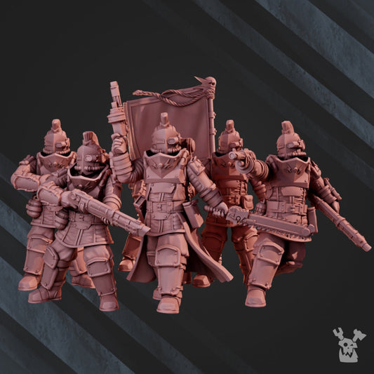 Dawnguard Veteran Modular Squad - Set of 5