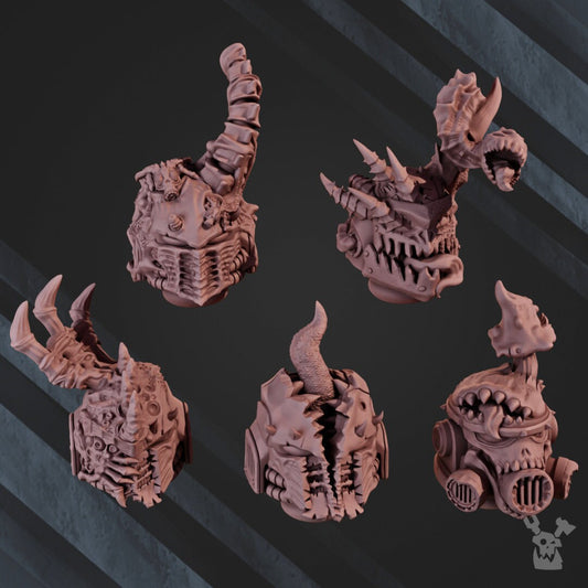 Pandemonium Helmets - Set of 5