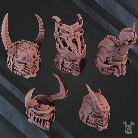 Predators Heads x5