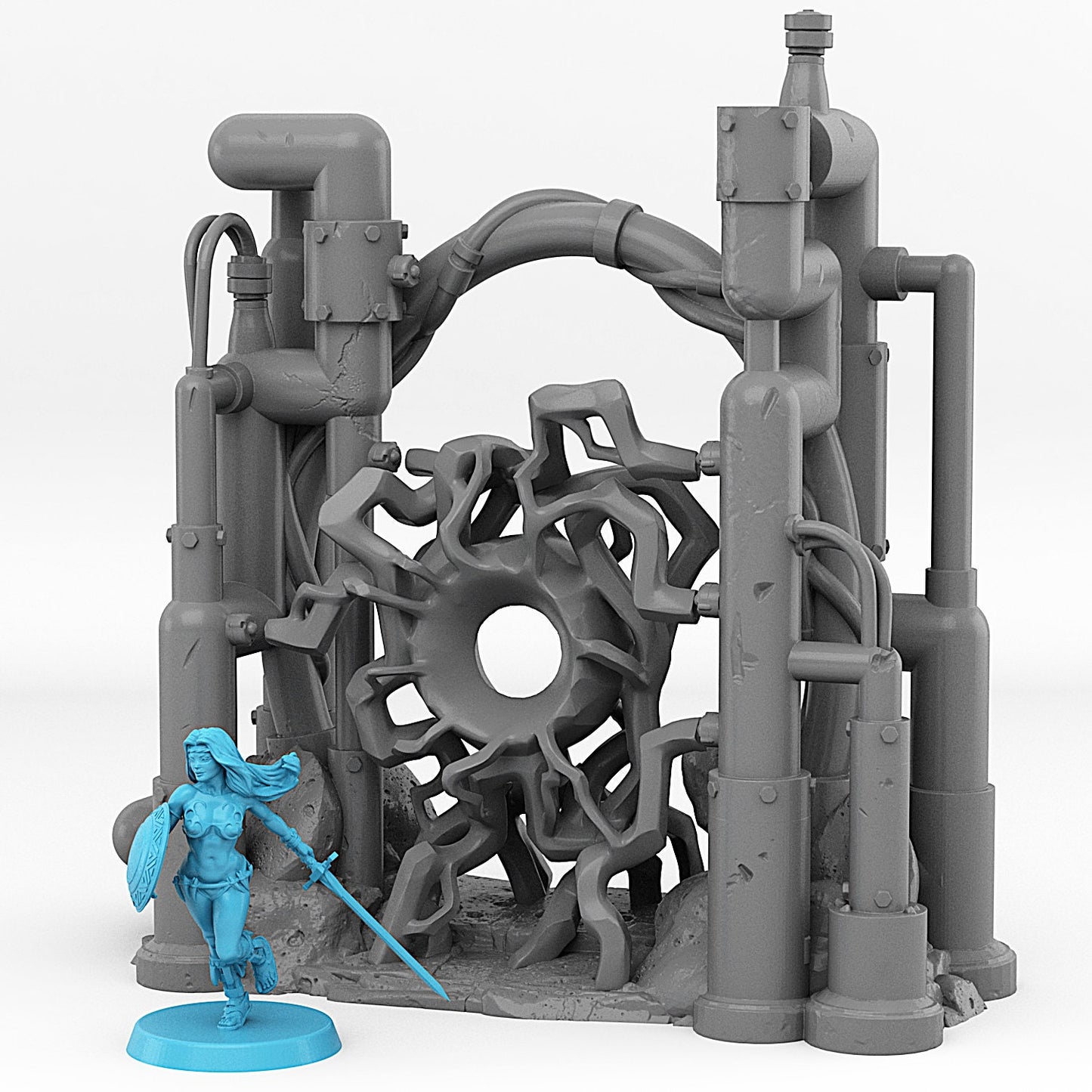 Martian Pipes Portal With Its Electric Effect by Fantastic Portals & Effects