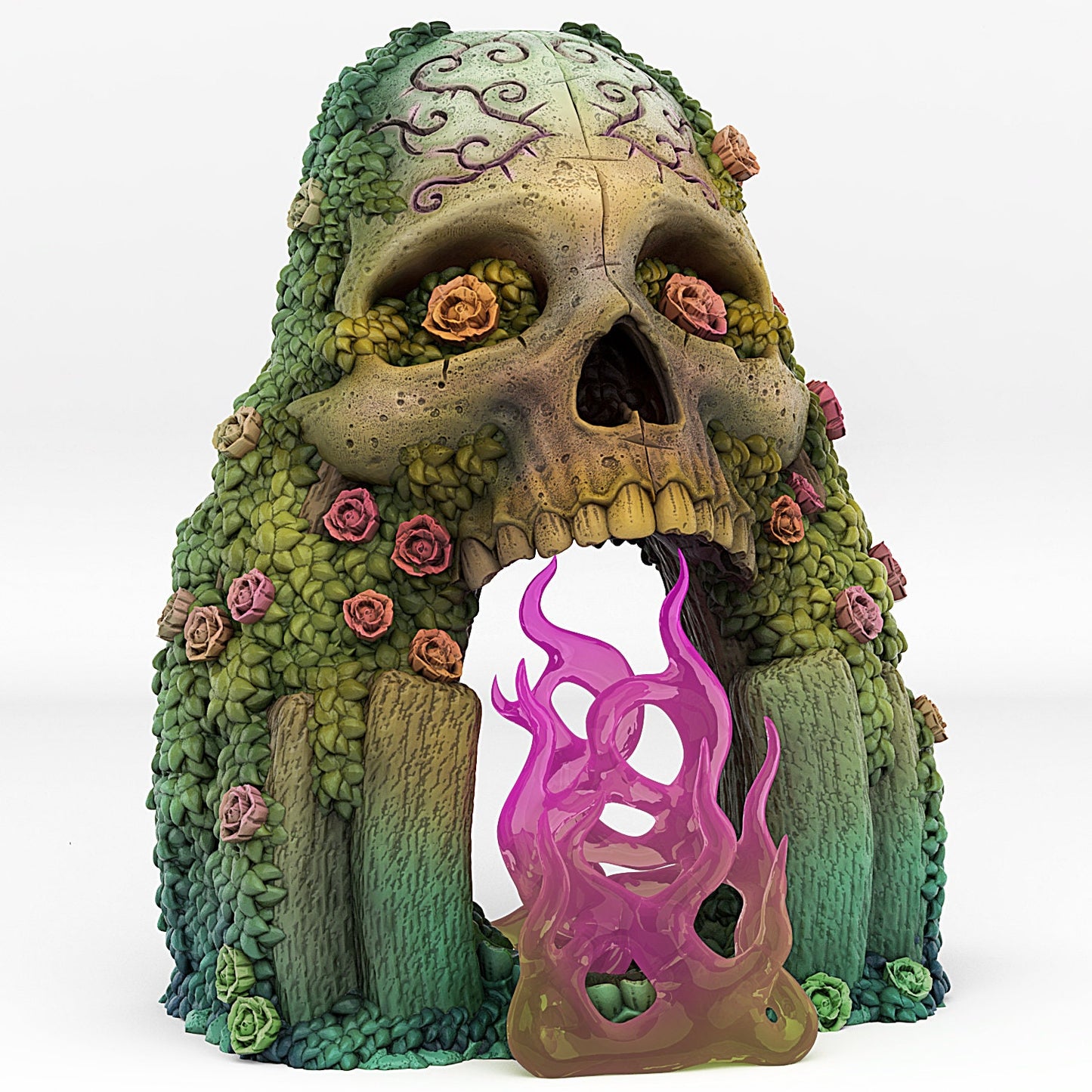 Cadavera Portal With Its Pink Fire Effect by Fantastic Portals & Effects